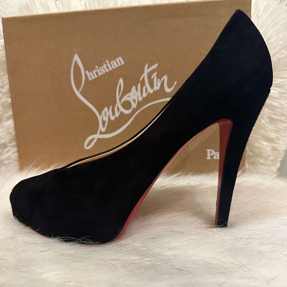 Christian Louboutin Black Stiletto Heels